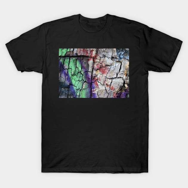 Tagged Bark Art Texture T-Shirt by 1Redbublppasswo